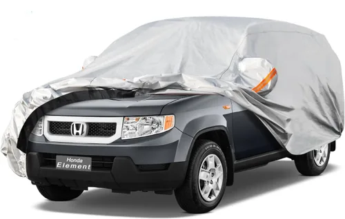 Vista 30 de GUNHYI Funda para SUV de 6 capas con ajuste personalizado para BMW X1 (2010-2025) Impermeable para todo tipo de clima, protección resistente