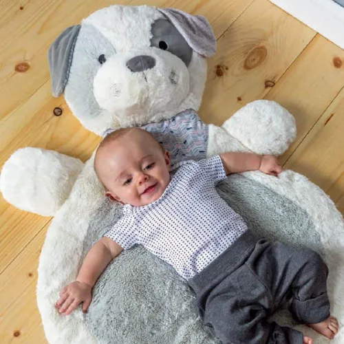 Vista 3 de Mary Meyer Bestever - Alfombrilla para bebé, DeccoPup, 31 x 23 pulgadas