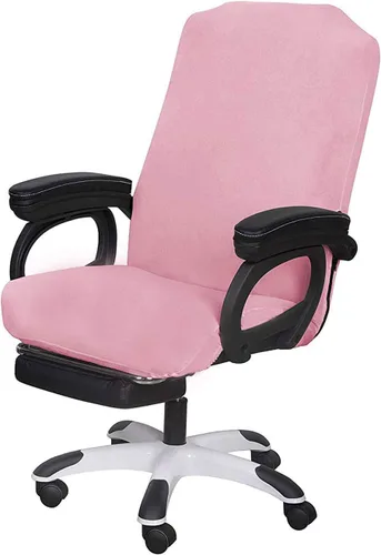 Vista 35 de SARAFLORA Funda para Silla de Oficina - Mediano, Negro - Funda Extraíble para Silla de Computadora para Silla de Oficina con Cremallera para Silla
