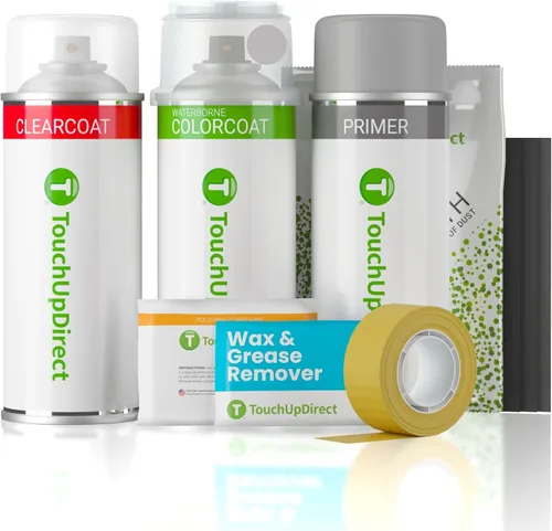 Vista 34 de TouchUpDirect PPSB Azul Profundo Metálico Compatible con Pintura de Retoque Exact Match para Tesla, Kit Esencial en Aerosol