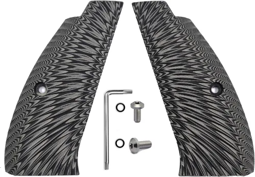 Vista 9 de Guuun CZ75B Grips Tamaño Completo G10 CZ SP 01 Grip Sunburst Textura