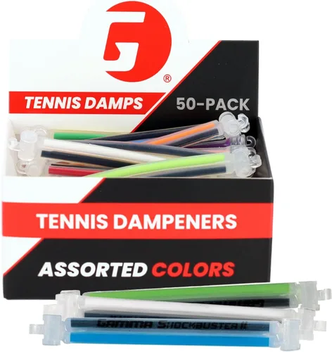 Gamma Shockbuster II Tennis Racket Vibration Dampener – Shock Absorber for Arm Comfort & Tennis Elbow Relief – Durable Gel Dampener for All Racquets