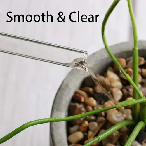 Vista 5 de 2 globos de riego automático para macetas, mini globos de vidrio transparente duraderos, bombillas automáticas de agua para plantas, bombillas