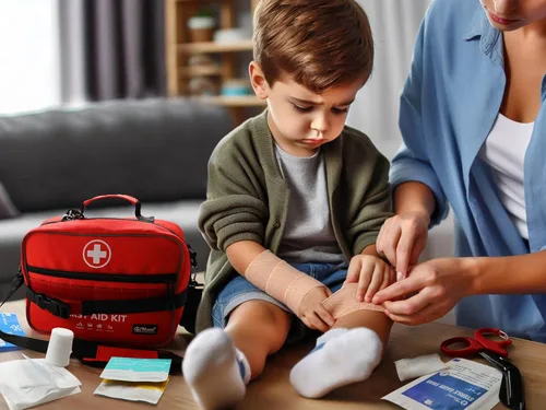 Vista 8 de Kit de primeros auxilios de 430 piezas, bien organizado, de alta calidad, impermeable, compacto, para cualquier emergencia, ideal para el hogar