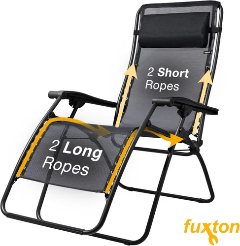 Vista 7 de Zero Gravity Bungee - Kit de repuesto para silla de gravedad cero, reclinable al aire libre, kit de reparación de muebles de patio, 4 cables