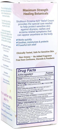 Vista 6 de TriDerma Crema para aliviar la picazón del eccema obstinado que calma para la piel sensible 4 onzas