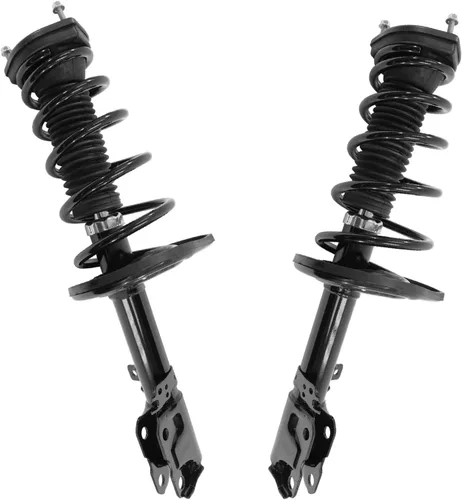 Vista 94 de Detroit Axle - Puntales delanteros 4WD con resorte helicoidal para Nissan Frontier 2005-2021, 2006 2007 2008 2009 2010 2011 2012 2013 2014 2015 2016