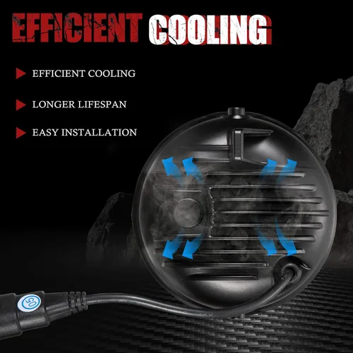 Vista 5 de BUNKER INDUST F150 Luces antiniebla LED compatibles con Ford F-150 2009 2010 2011 2012 2013 2014, 1 par de parachoques delantero de repuesto OEM