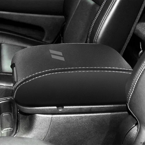 Vista 14 de YOSRTER para Dodge Durango Accesorios 2011-2018 2019 2020 Funda para el reposabrazos de la consola central, de piel, antiarañazos, decoración