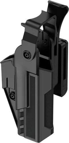Vista 8 de Level Ⅱ/Ⅲ Optic Cut Holster OWB for Glock 17 19 19x 44 45 Gen 1-5, Glock 22 23 31 32 Gen1-4, Right Hand