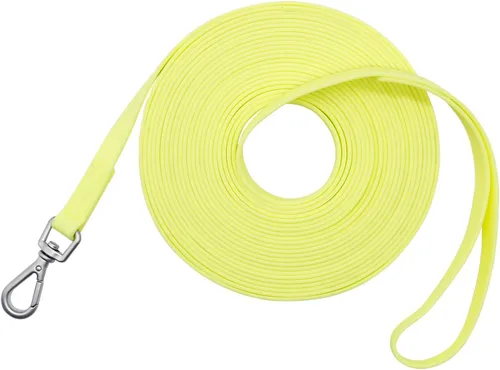 Vista 16 de Correa de entrenamiento para perros impermeable de 50 pies, 30 pies, 15 pies, 10 pies, 5 pies, resistente de llamada larga para perros grandes, Rosa