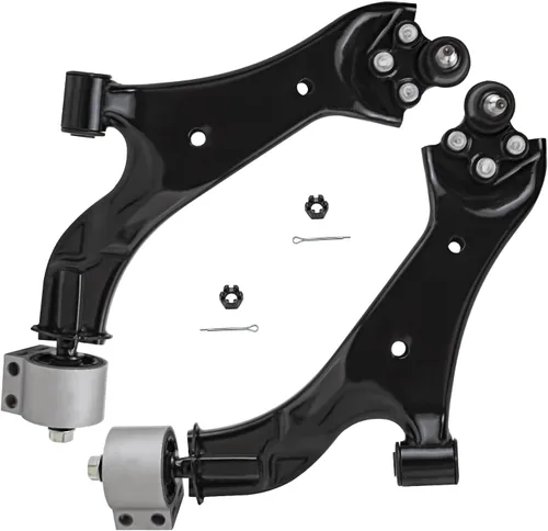Vista 19 de Detroit Axle - Brazos de control delanteros para Nissan Pathfinder Frontier Xterra, 2 brazos de control superiores con rótulas, conjunto de par