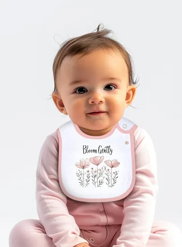 Vista 6 de Baberos de bebé para niños y niñas, algodón impermeable, paquete de 6, baba y hora de comer