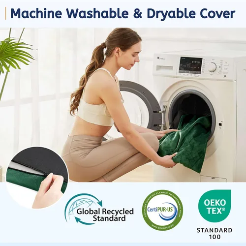 Vista 7 de HomeMate CertiPUR-US Memory Foam Camping Mattress Pad Portable Roll Up Mattress for Adults Sleeping Mat Cot Mattress Pad