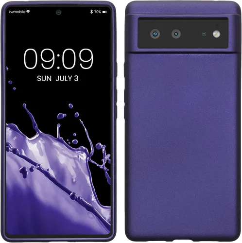 Vista 35 de kwmobile Funda compatible con Google Pixel 6 - Funda protectora de silicona TPU suave y delgada - Piedra antigua