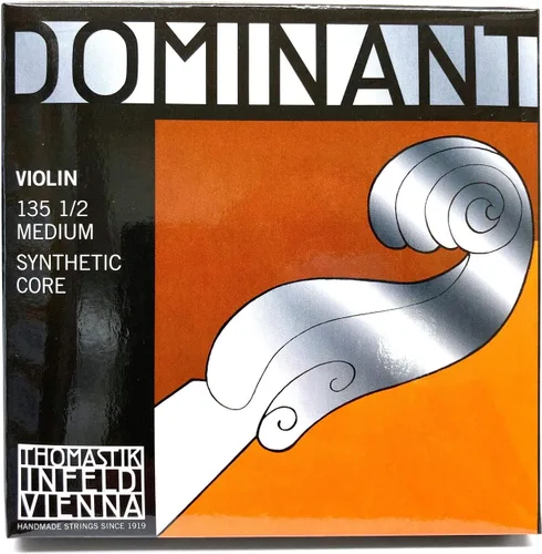 Vista 24 de Thomastik -Infeld Dominant Violin Single D String - Escala 1/2 - No. 132 1/2