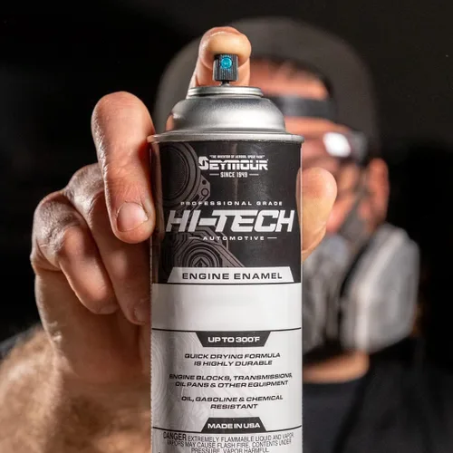 Vista 8 de Seymour Pintura en aerosol para motor de alta tecnología EN-63, azul Chrysler
