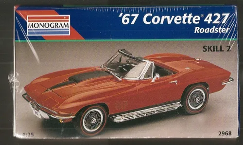 Vista 3 de 852968 1/25 67 Corvette 427 Roadster por Revell
