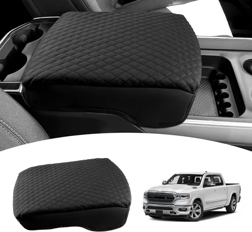 Vista 22 de Shademax Funda de consola central para Tesla Model Y Juniper 2025-2026 / Modelo 3 Highland 2024-2026 Cojín para reposabrazos Funda de cuero