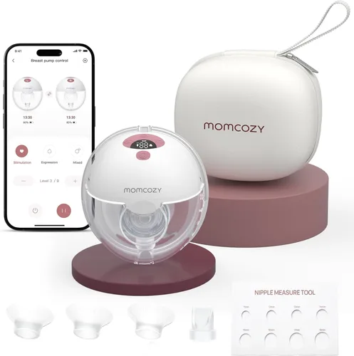 Vista 19 de Momcozy Regla de pezón para tamaño de brida, herramienta de medición de silicona suave y flexible para tamaño de extractor de leche, compatible