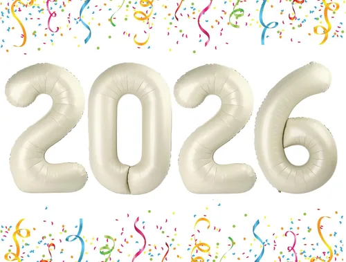 Vista 10 de Globos del números 0 de 40 pulgadas para formar los números 10, 20, 30, 40, 50, 60, 70, 80, 90, 100, para decoración de cumpleaños, bodas, eventos