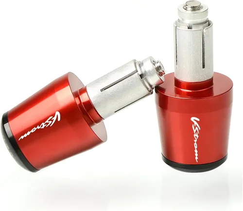 Vista 3 de Motorcycle for Suzuki V-Strom 650 V-Strom650 VStrom 1000 DL1000/V-STROM All Year Motorcycle Handlebars Grips Ends Bar Ends Handlebars Caps Handle Red