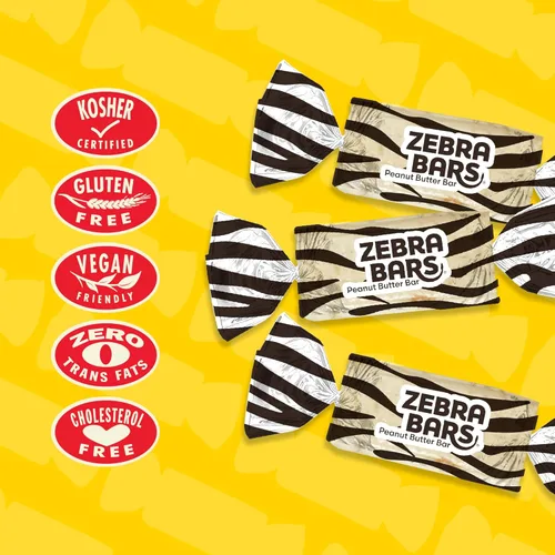 Vista 6 de ATKINSON Barras de mantequilla de maní crujiente, tarro de 0.34 onzas cada una (160 unidades en un paquete)