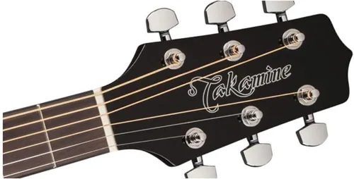 Vista 6 de Takamine JB-GD30-CE Dreadnought Cutaway Guitarra Negra