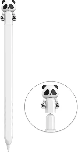 Vista 12 de NIUTRENDZ Funda protectora de silicona con diseño de oso para Apple Pencil de 1ª generación, accesorios para la piel