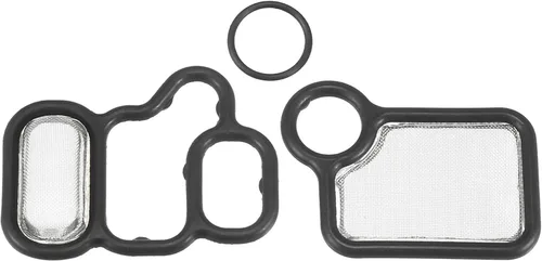 ACROPIX VTEC - Pantalla de filtro de válvula de carrete para Honda CRV con junta tórica, paquete de 3, color negro