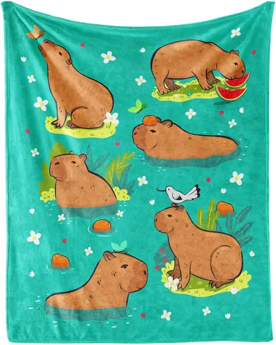 Manta para bebé, tamaño de regazo de 30 x 40 pulgadas, suave, esponjosa, acogedora, regalo, manta verde linda para sofá, trabajo