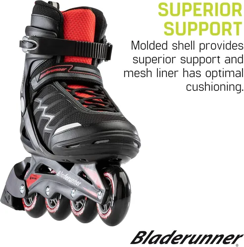 Vista 6 de Bladerunner by Rollerblade Advantage Pro XT Men's Adult Fitness Inline Skate
