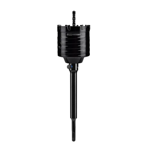Vista 9 de Mollom Sierra perforadora para hormigón SDS Plus de 8.661 in, cortador de agujeros de alta resistencia con broca de posición central de 4.331 in