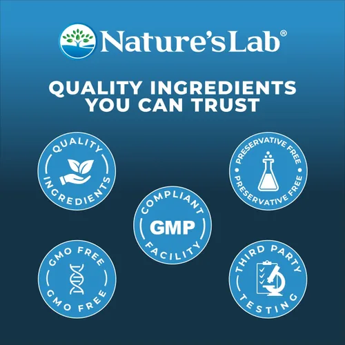 Vista 7 de Nature's Lab Vinagre de sidra de manzana 1200 mg con cromo - 120 cápsulas (suministro para 60 días)