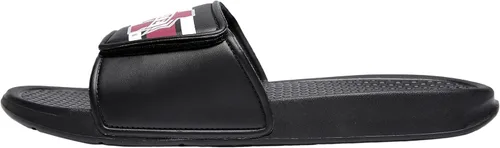 Vista 11 de FOCO, Sandalias deportivas estilo chancletas de la NCAA para hombre con logotipo de equipo universitario Legacy con rayas
