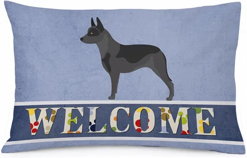 Vista 157 de Caroline's Treasures BB8334PILLOWCASE AIDI Atlas Mountain Dog - Funda de almohada estándar, color azul, ligera, súper suave, de fácil cuidado