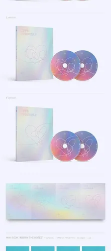 Vista 2 de BTS [LOVE YOURSELF 結 ANSWER] Album "L" Ver 2CD+116p Photo Book+20p Mini Book+1p Photo Card+1p Sticker Pack+1p GIFT+TRACKING CODE