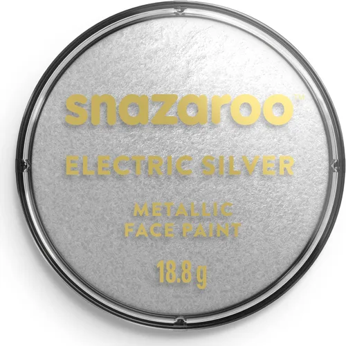 Vista 47 de Snazaroo - Pintura clásica para rostro y cuerpo, frasco de 0.66 oz (18.8 g), gris oscuro