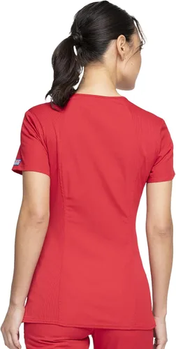 Vista 5 de Cherokee Workwear Originals - Camiseta de manga corta para mujer Negro
