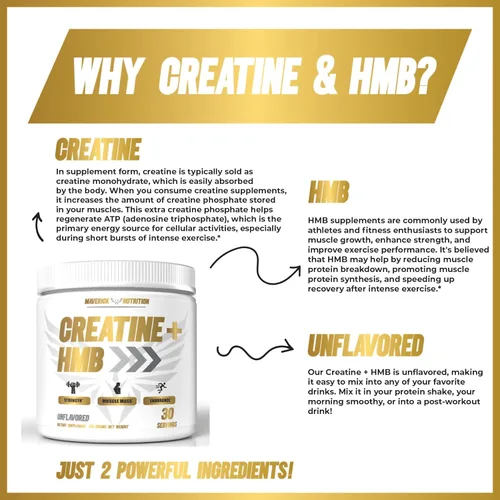 Vista 5 de Creatina HMB - Creatina en polvo para hombres - Polvo de creatina - Suplemento de creatina - Creatina para hombres - Creatina HMB - Creatina