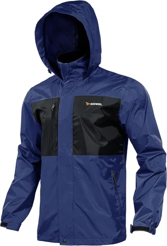 Vista 17 de Rodeel Traje impermeable para pesca para hombres (conjunto de chaqueta y pantalón de lluvia)