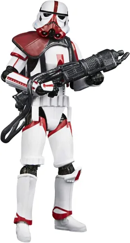 Star Wars Hasbro The Vintage Collection Incinerator Trooper, figura de acción The Mandalorian de 3.7 in de alto, juguete para niños a partir de 4