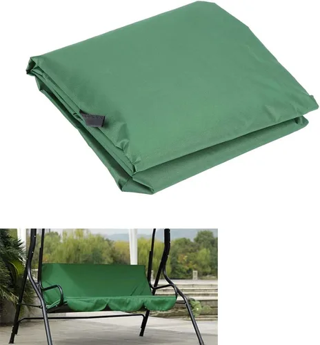 Vista 8 de Ejoyous Funda de cojín para columpio de patio, para silla de columpio al aire libre, cubierta de asiento de hamaca de repuesto para columpio de 3