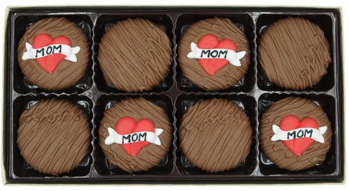 Vista 29 de Galletas Oreo bañadas en chocolate oscuro y con leche, de Philadelphia Candies