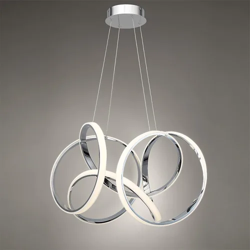 Vista 3 de WAC Lighting dweLED, Vornado 29in LED colgante 3000K en cromo