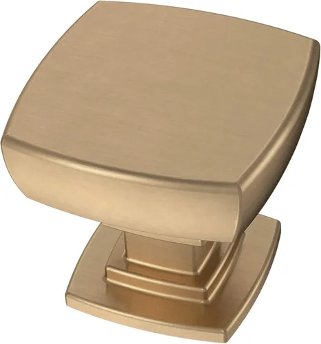 Vista 13 de Franklin Brass Parow - Perillas de gabinete (paquete de 5) Manijas de bronce champán para cajones de muebles de tocador, cocina, puerta, baño