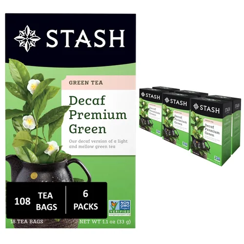Vista 9 de Stash Tea Asian Pear Harmony Green Tea - Té de alta calidad con cafeína, verificado por proyecto sin OMG sin ingredientes artificiales, 18