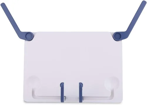 Vista 8 de Soporte de partituras de escritorio, escritorio portátil ajustable en ángulo de pianos músicos, soporte de práctica de libros de música, multiusos