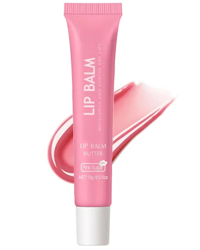 Vista 12 de Bálsamo labial Butter Vanilla, brillo labial hidratante con mantequilla, máscara de labios transparente, hidratante para el cuidado de los labios