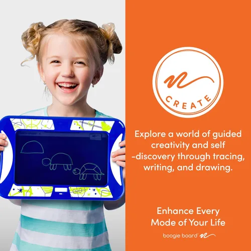 Vista 7 de Boogie Board Sketch Studio - Kit de actividades para tableta de dibujo auténtica para niños, incluye tablero de dibujo reutilizable de 10 pulgadas